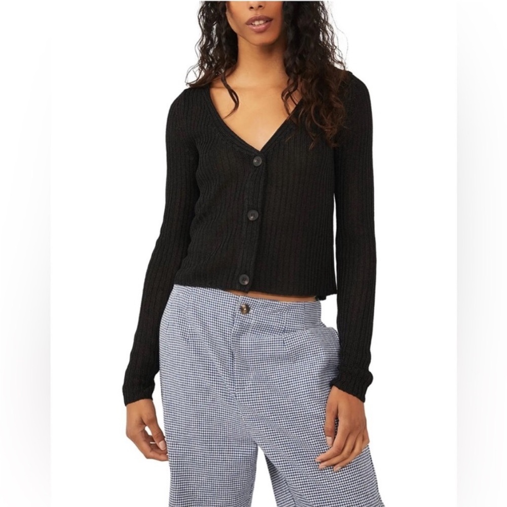 Free People Game on Cardigan